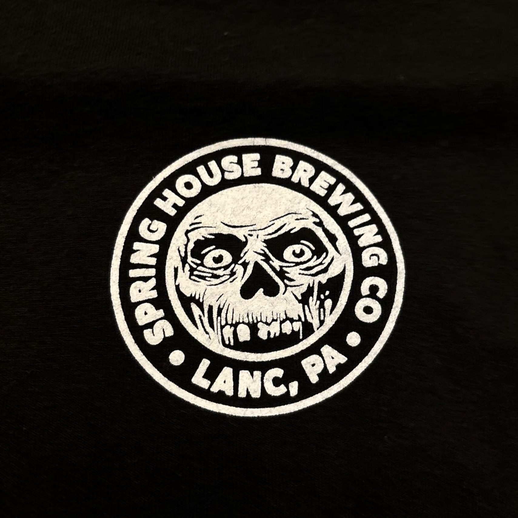 Vintage Rare Spring House Brewing Mummy Halloween T Shirt XL Black Men Size XL Size US XL / EU 56 / 4 - 3 Thumbnail