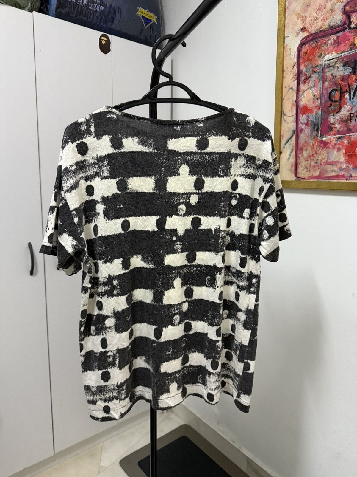 Yohji Yamamoto Y's polka dot stripes tee Size S / US 4 / IT 40 - 4 Thumbnail