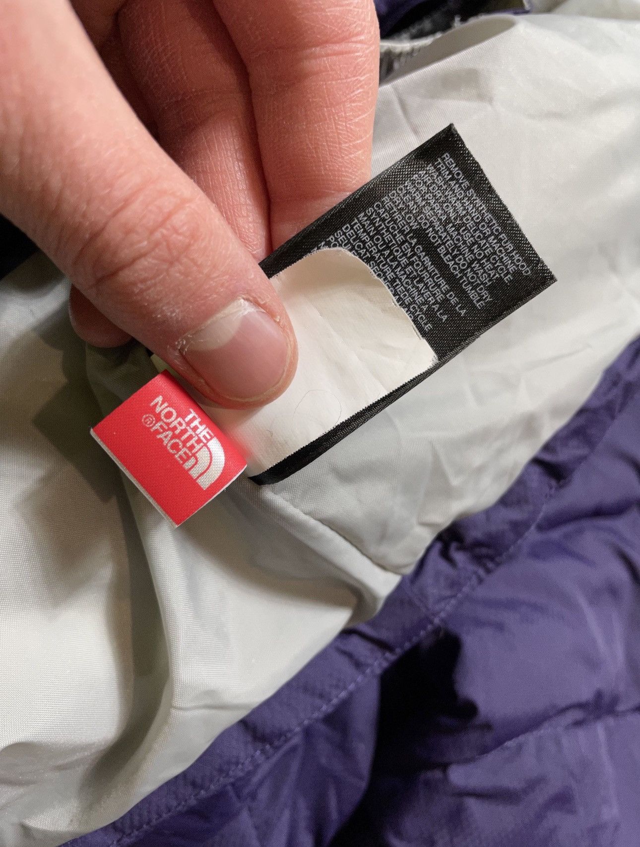 The North Face The North Face 550 Women's Down Puffer Jacket Vintage TNF Size L / US 10 / IT 46 - 6 Thumbnail