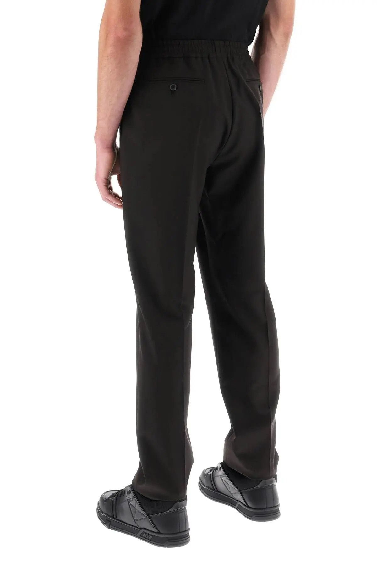 o1s22i1n0124 Light Wool Sweatpants / Joggers in Brown