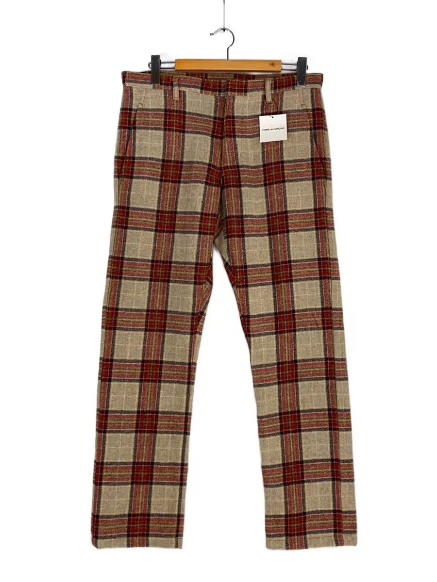 Plaid Straight Leg Pants