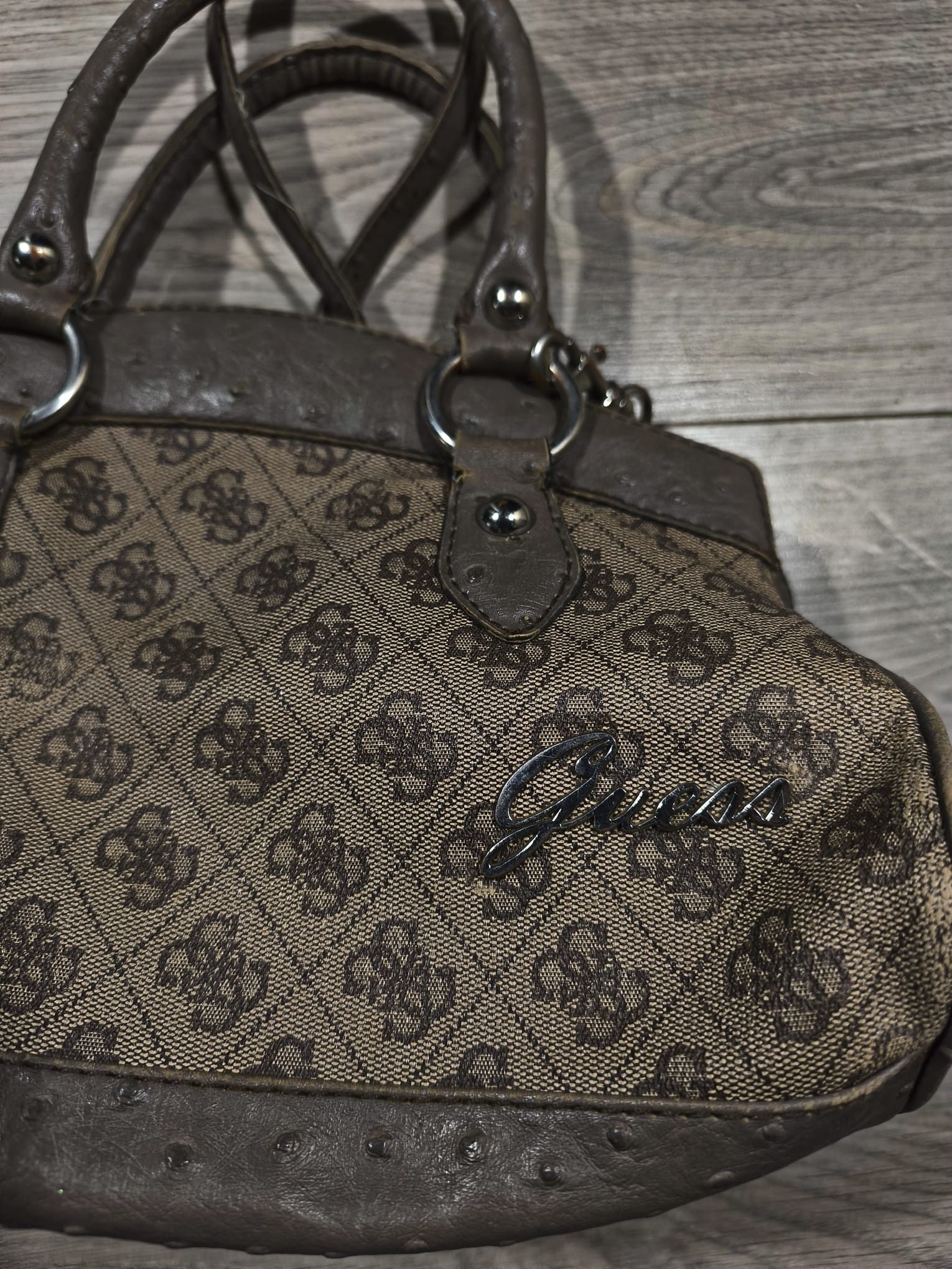 Guess vintage bag Monogram logo Guess Size ONE SIZE - 15 Thumbnail