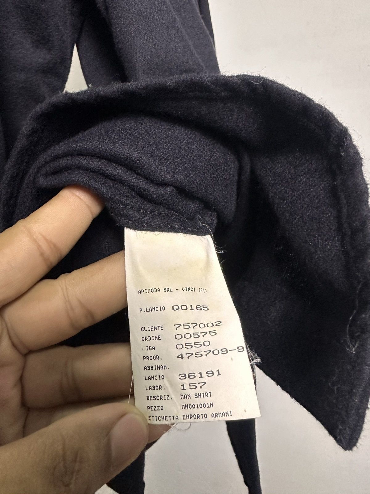 Emporio Armani Emporio Armani Wool Cashmere Button-Up Shirt Jacket Size US M / EU 48-50 / 2 - 9 Thumbnail