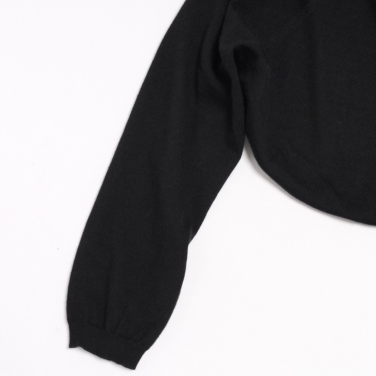 Alexander McQueen Alexander McQueen Black Shrug Bolero Cashmere Wool Silk Size M / US 6-8 / IT 42-44 - 12 Thumbnail