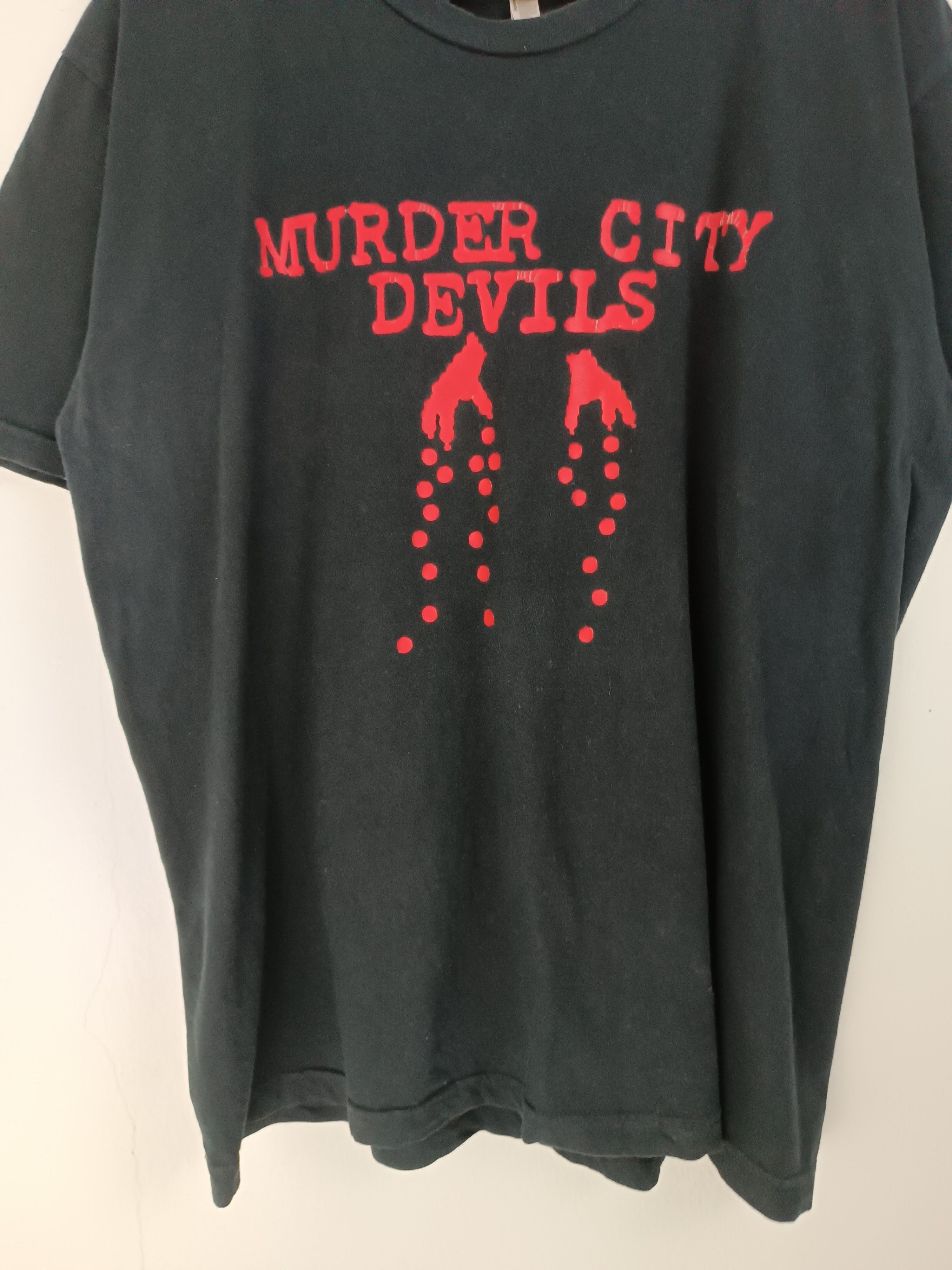 Band Tees VINTAGE Y2K MURDER CITY DEVILS FADED TEE afi melvins hole Size US L / EU 52-54 / 3 - 8 Thumbnail