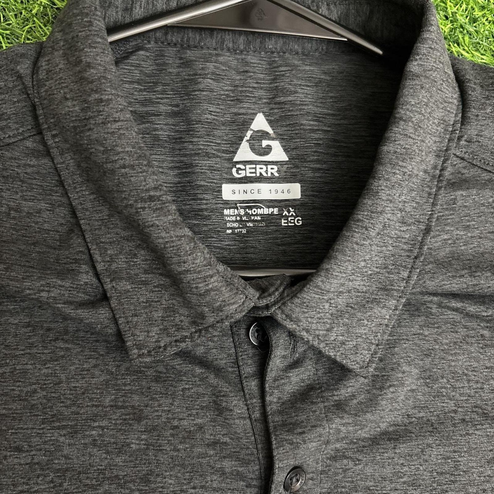 Other Men's Grey Athletic Gerry Collared Polo Shirt Size US XXL / EU 58 / 5 - 3 Thumbnail