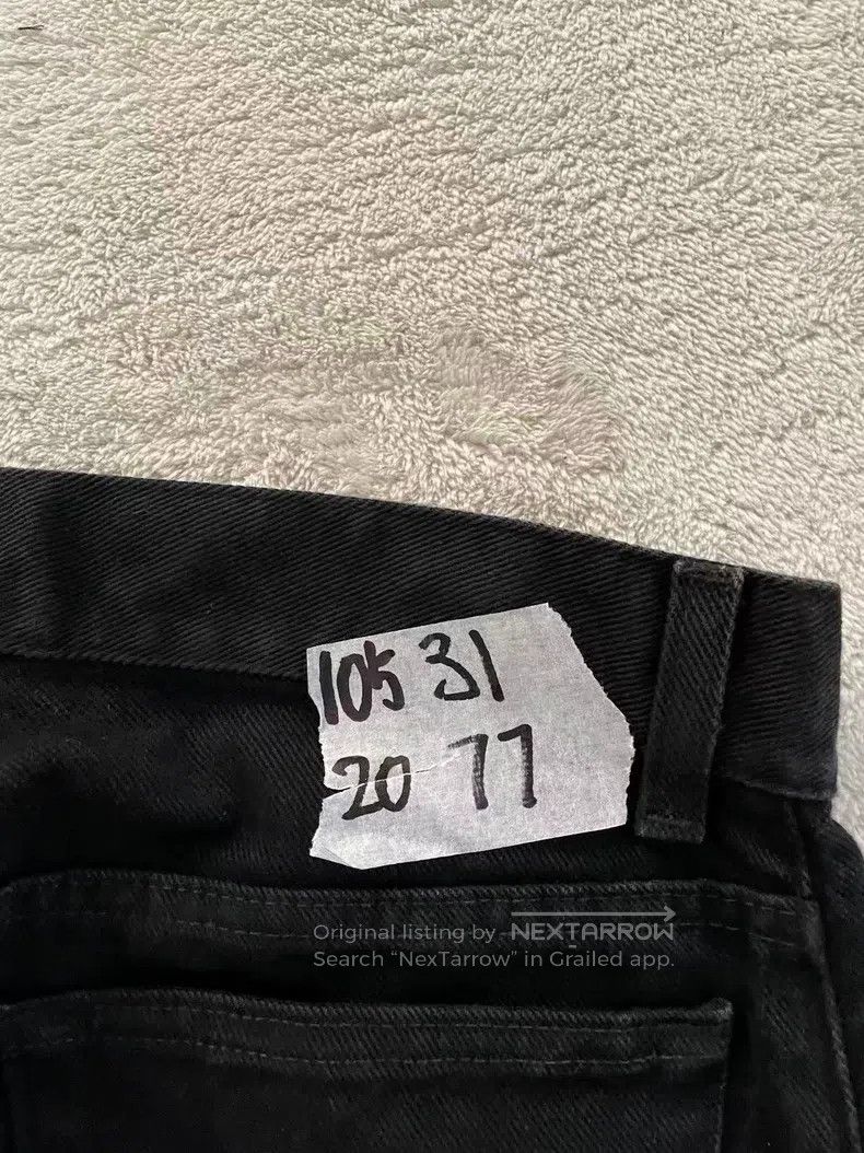 Helmut Lang HELMUT LANG Black Washed Denim Pants Size US 29 - 6 Thumbnail