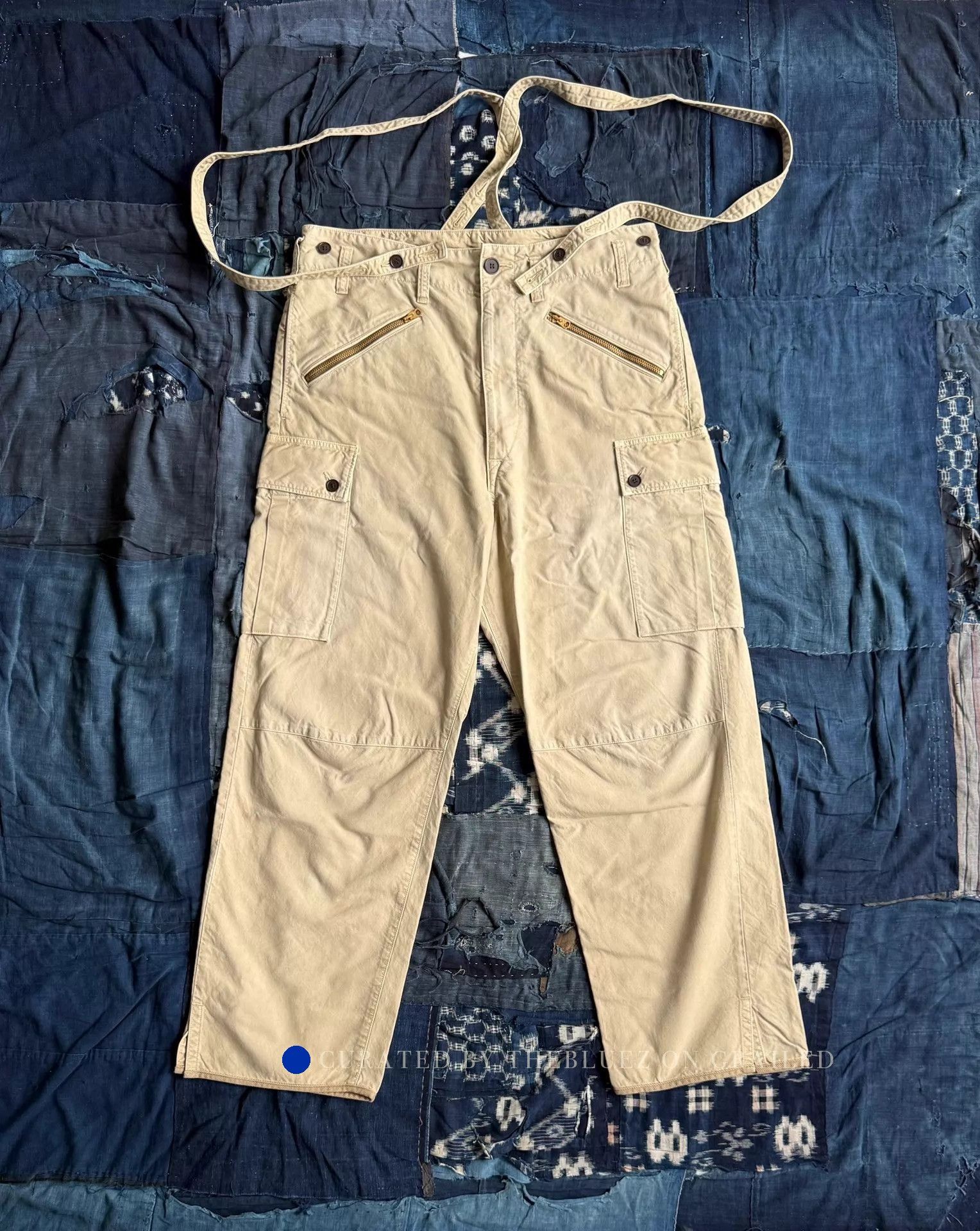 Visvim Vintage Washed Casual Pants in Beige Size US 34 / EU 50 - 1 Thumbnail