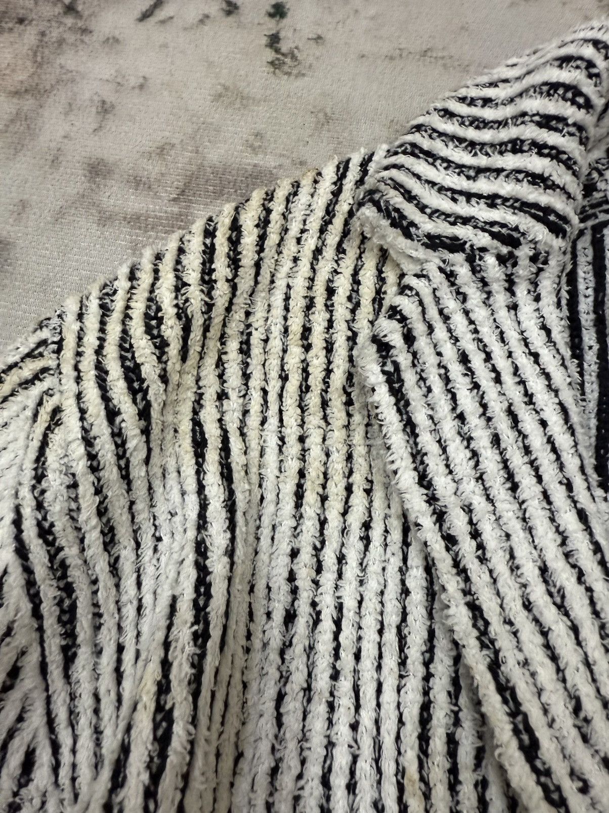 BIGI × Japanese Brand Men’s Bigi Knit Stripe Cardigan Size US S / EU 44-46 / 1 - 4 Thumbnail