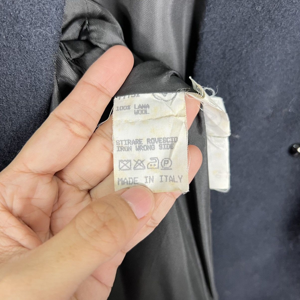 Other 🔥 DIRADA WOOL PONCHOS COAT MADE IN ITALY Size L / US 10 / IT 46 - 12 Thumbnail