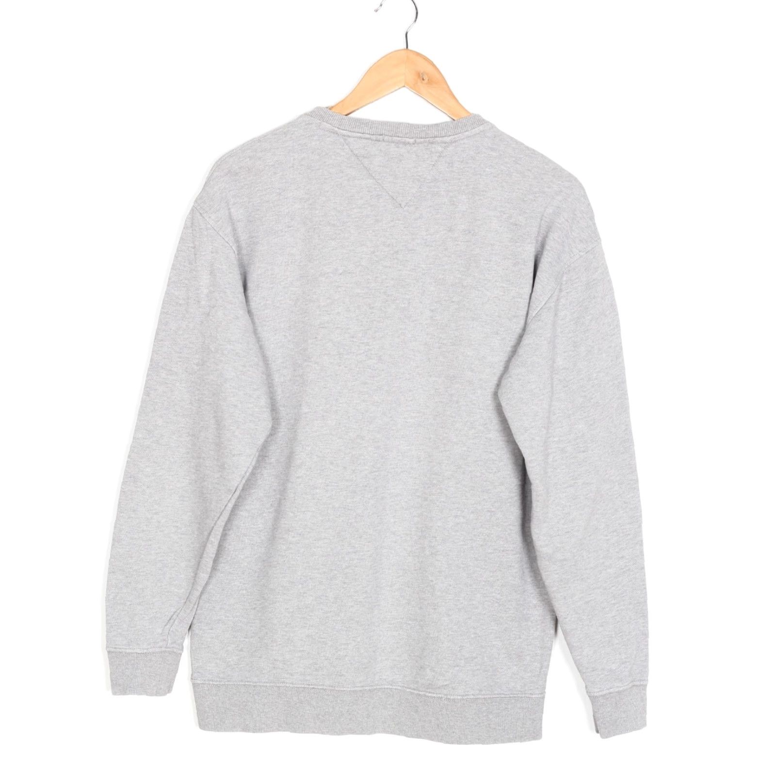 Tommy Hilfiger TOMMY HILFIGER JEANS Crew Pullover Sweatshirt Men Size S Grey Relaxed Fit Size US S / EU 44-46 / 1 - 2 Thumbnail
