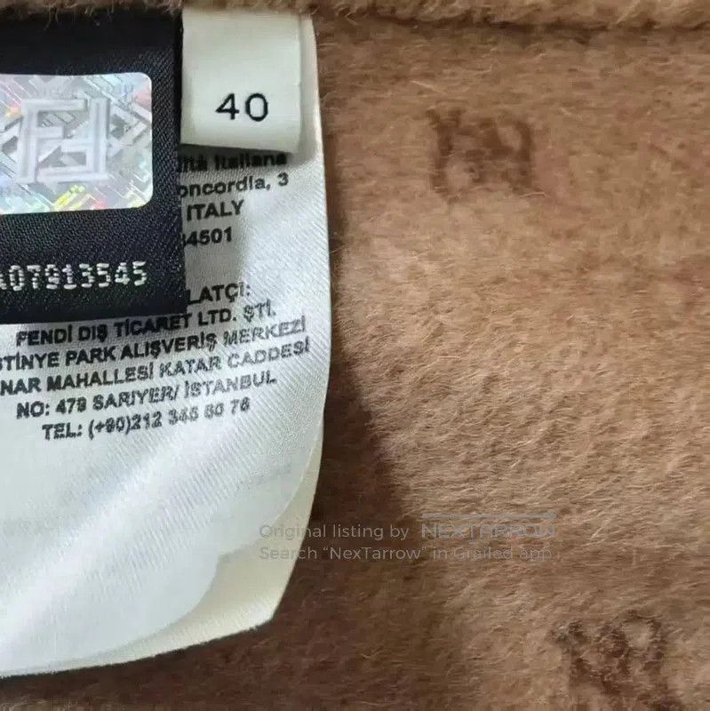 Fendi Fendi Beige Wool Women's Coat . Size M / US 6-8 / IT 42-44 - 4 Thumbnail