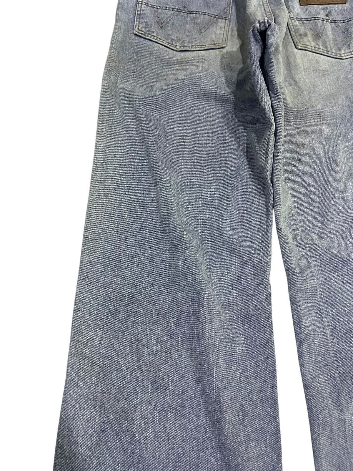 If Six Was Nine × Japanese Brand × Le Grande Bleu (L.G.B.) VINTAGE WRANGLER BLUE BELL WASHED BLUE DENIM Size US 30 / EU 46 - 11 Thumbnail