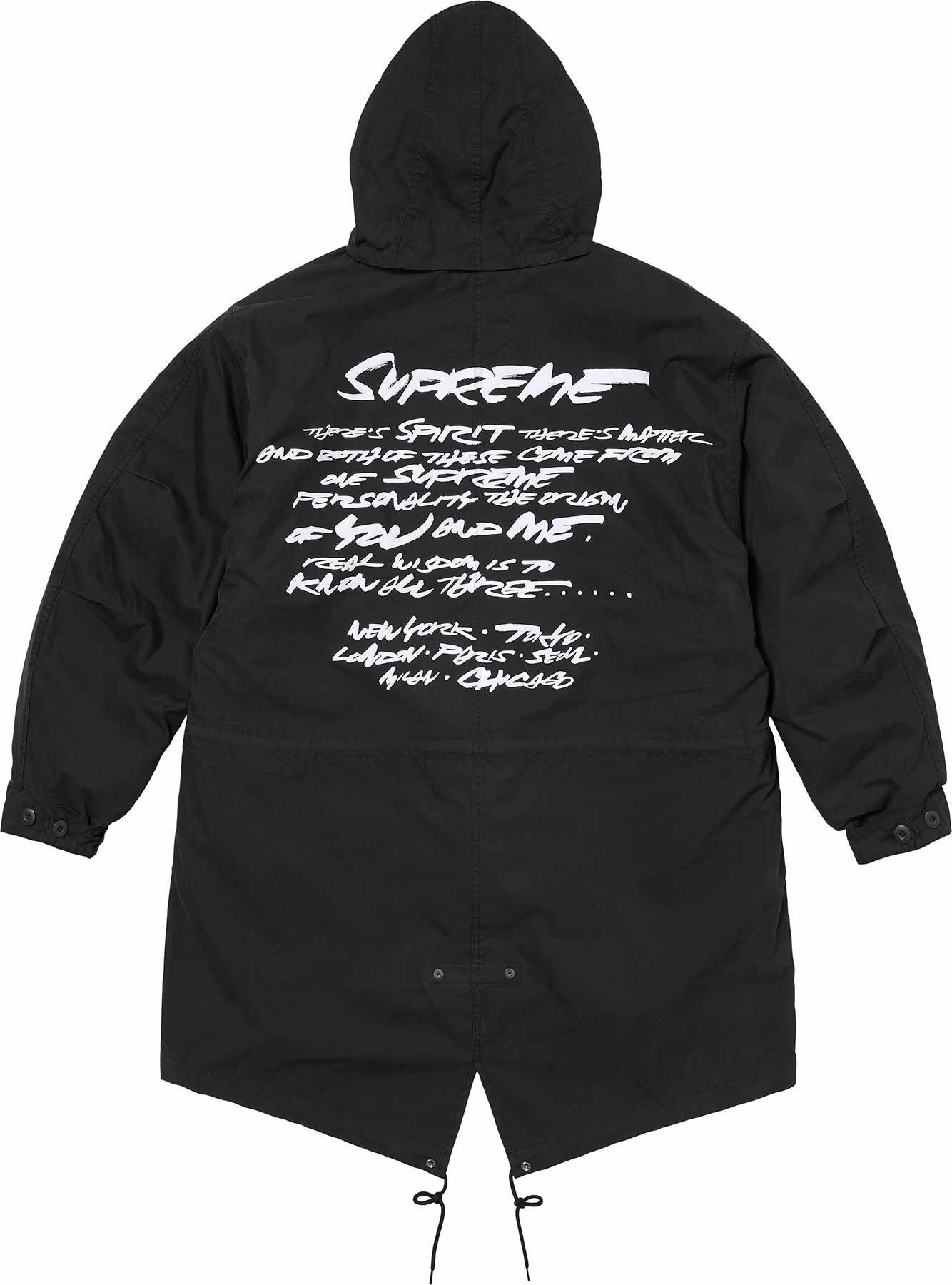 Supreme FUTURA FISHTAIL PARKA Grailed