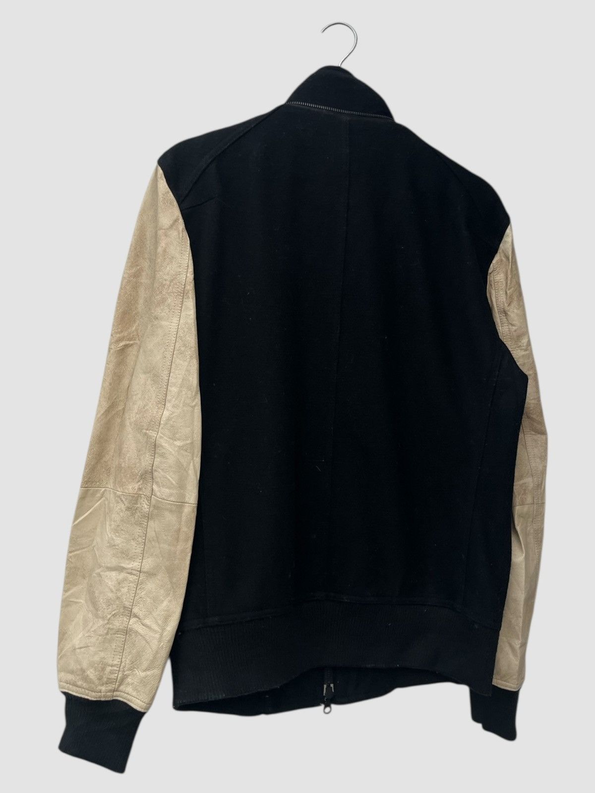 Morgan Homme Morgan de Toi Homme Leather Sleeve Varsity Jacket Size US L / EU 52-54 / 3 - 7 Thumbnail