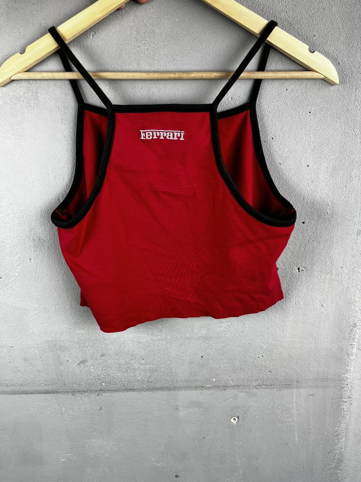 Ferrari Ferrari inspired red crop top t shirt vintage Size M / US 6-8 / IT 42-44 - 8 Thumbnail
