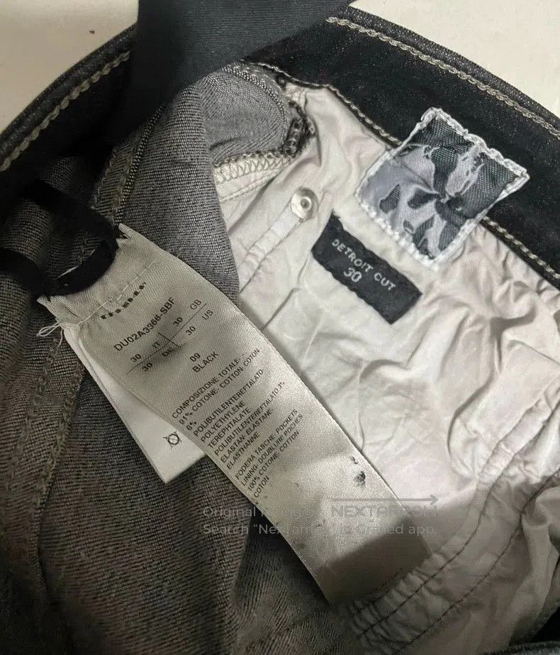 Rick Owens Rick Owens Drkshdw Detroit Cut Jeans. Size US 30 / EU 46 - 3 Thumbnail