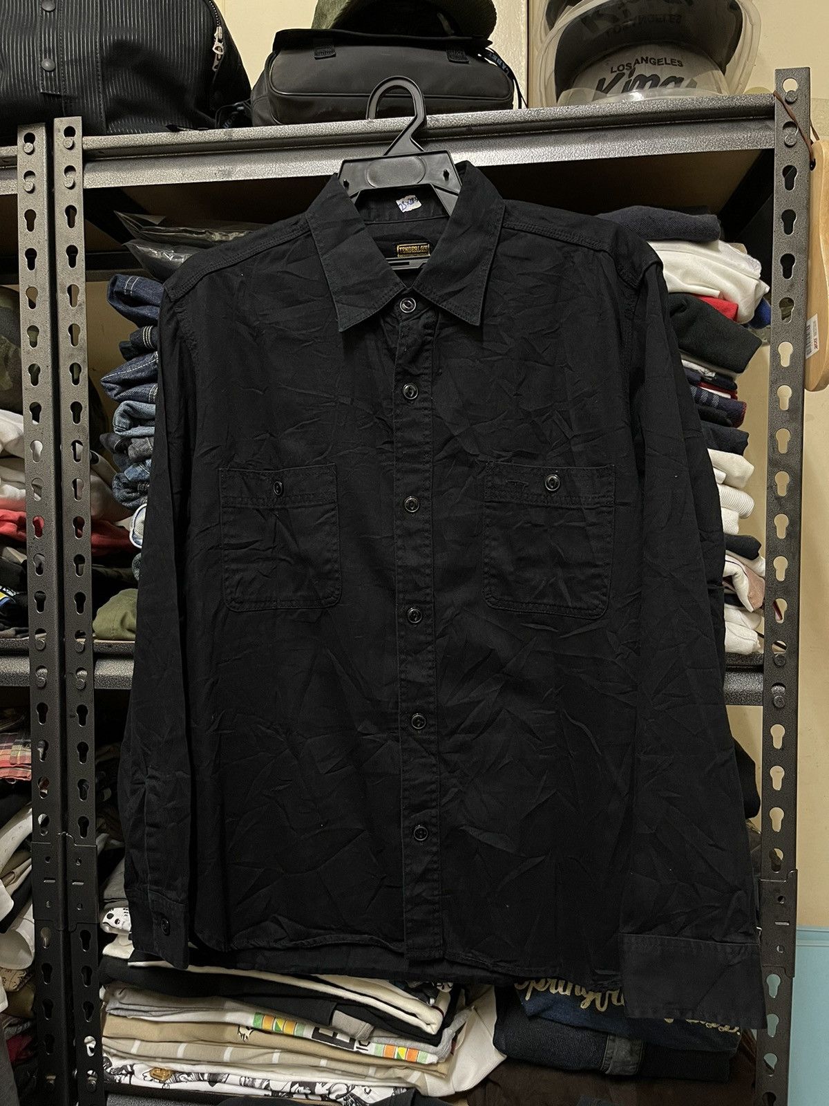 image of Tenderloin Shirt in Black, Men's (Size Medium)