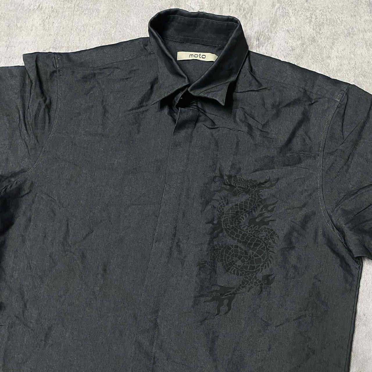 Other Black silk shirt with dragon embroidery #streetwear #skater Size US S / EU 44-46 / 1 - 3 Thumbnail