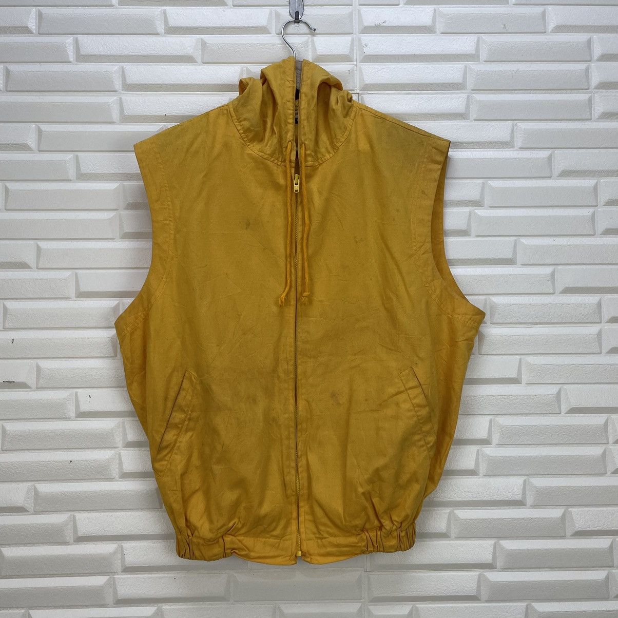 Vintage Vintage Kkua Aloha Honolulu Radio 69 Hooded Vest Jacket Size US M / EU 48-50 / 2 - 3 Thumbnail