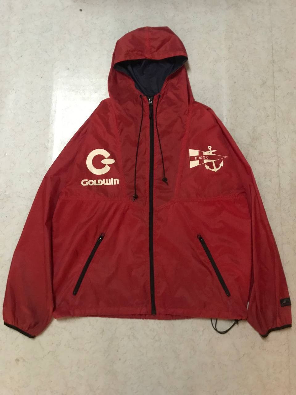 Goldwin × Helly Hansen × Japanese Brand Vintage 90s Helly Hansen Hayama Marina Yacht Jacket Size US L / EU 52-54 / 3 - 2 Thumbnail