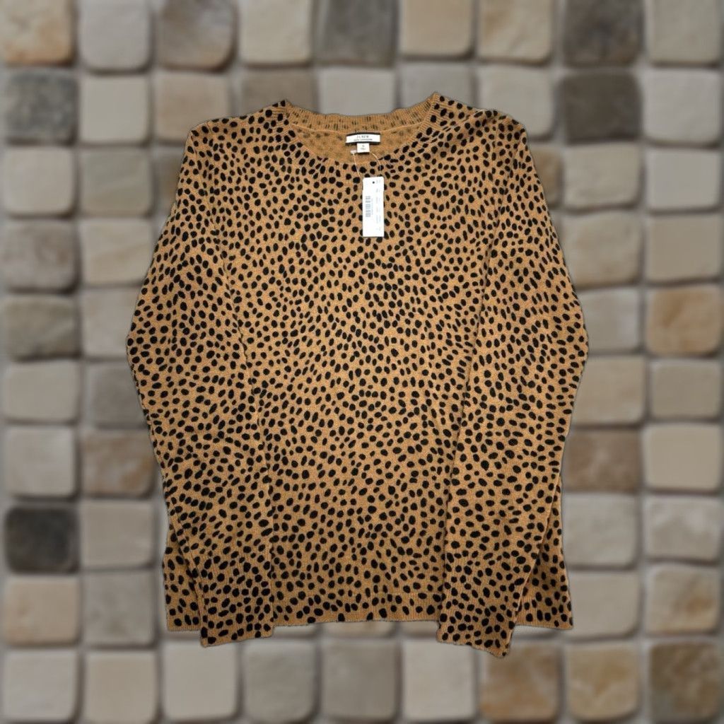 J.Crew J.Crew Sweater Womens Small Black Cashmere Knit Pullover New Crew Neck Pullover Casual Winter Fall Spring Womens Size S / US 4 / IT 40 - 1 Thumbnail