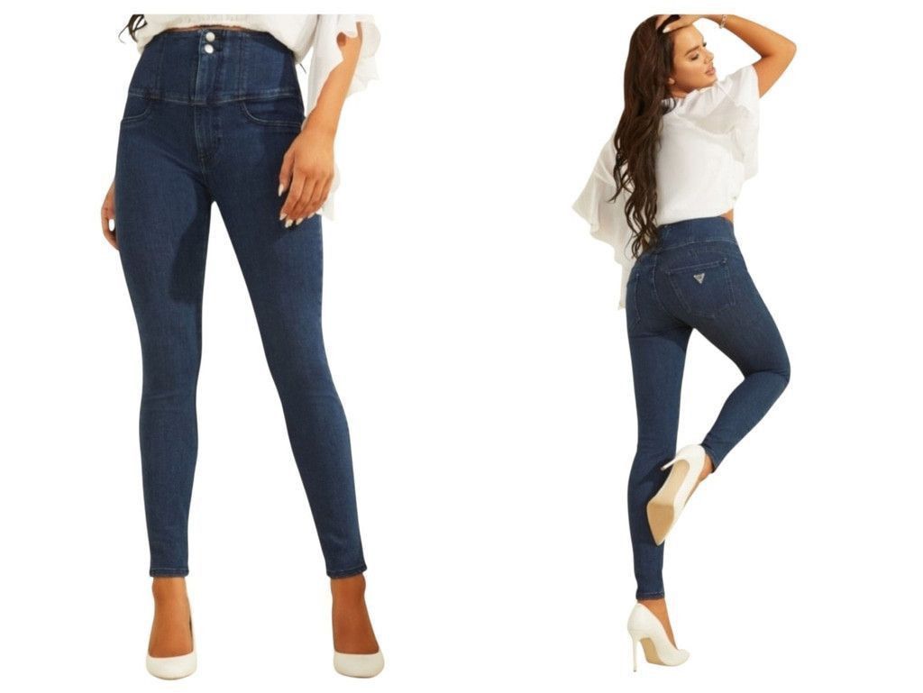 Guess GUESS Women's Shape Up Skinny High Jeans Jeanologia Size 30" / US 8 / IT 44 - 1 Thumbnail