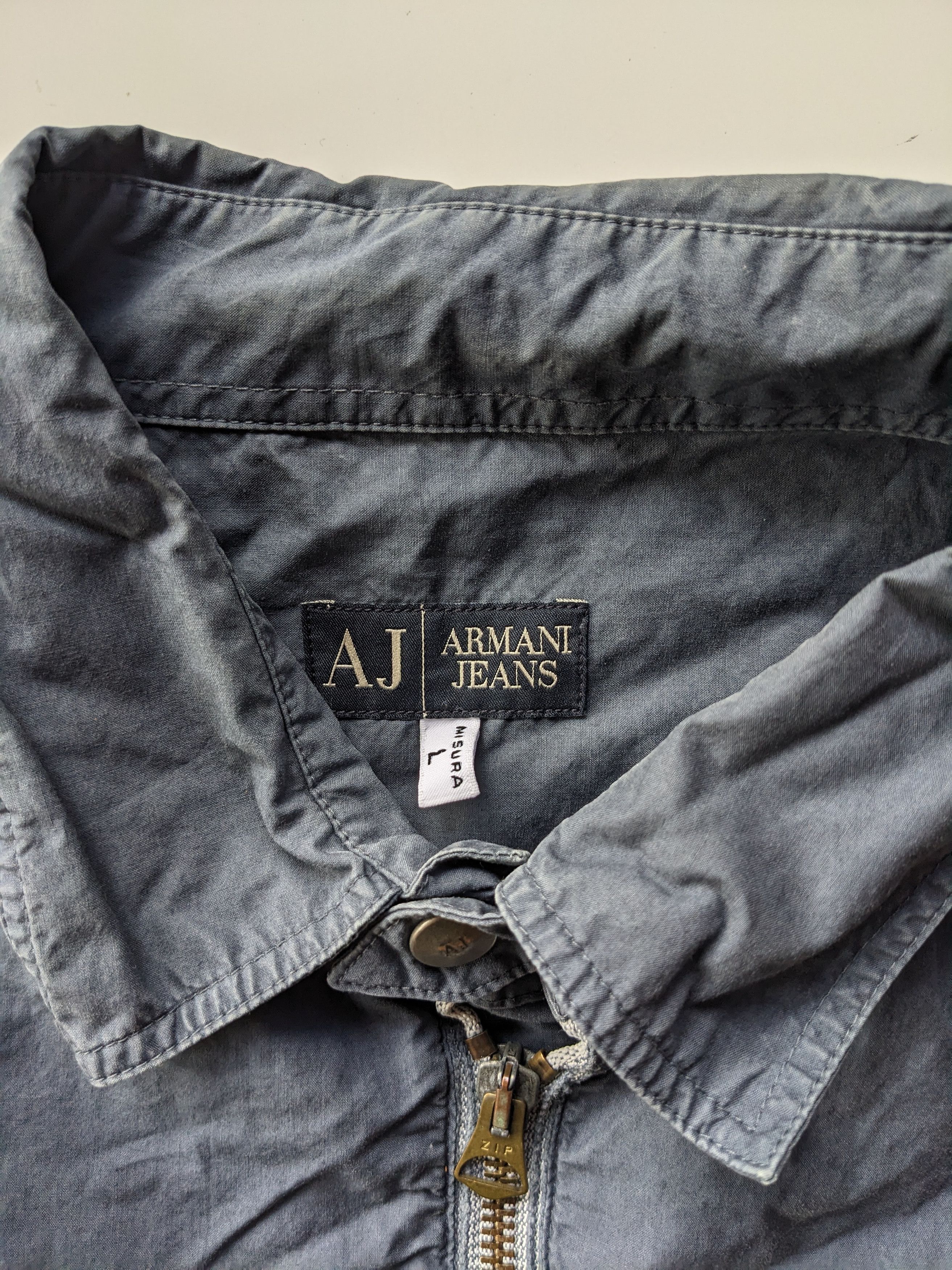 Armani × Armani Exchange Armani Jeans full zipper jacket Size US L / EU 52-54 / 3 - 3 Thumbnail