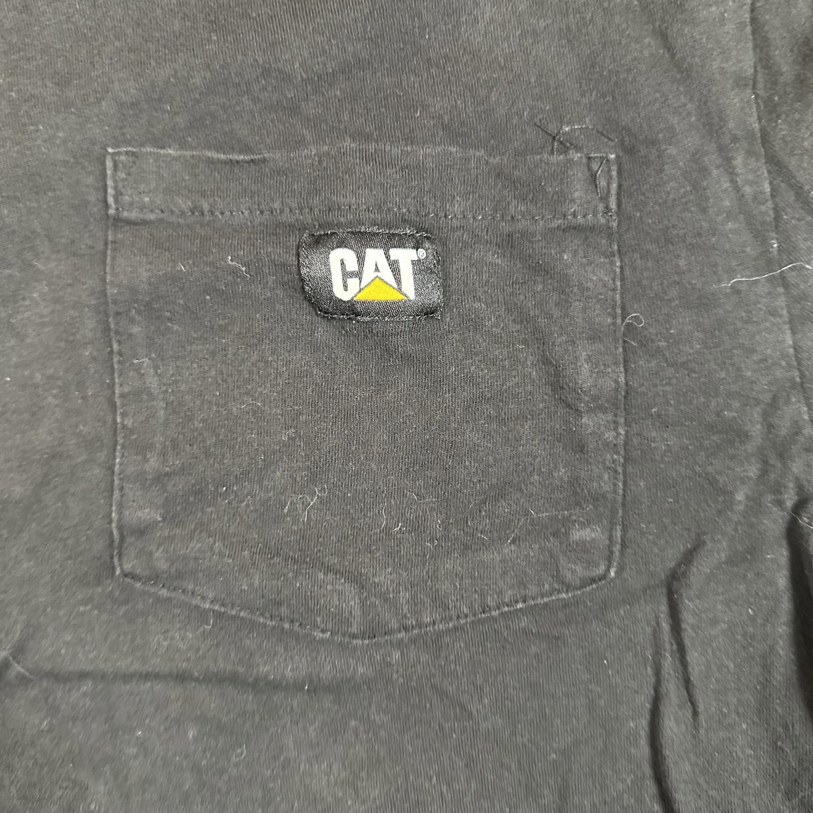 Caterpillar CAT Menswear Long Sleeve T-shirt Size L Black Size US L / EU 52-54 / 3 - 3 Thumbnail