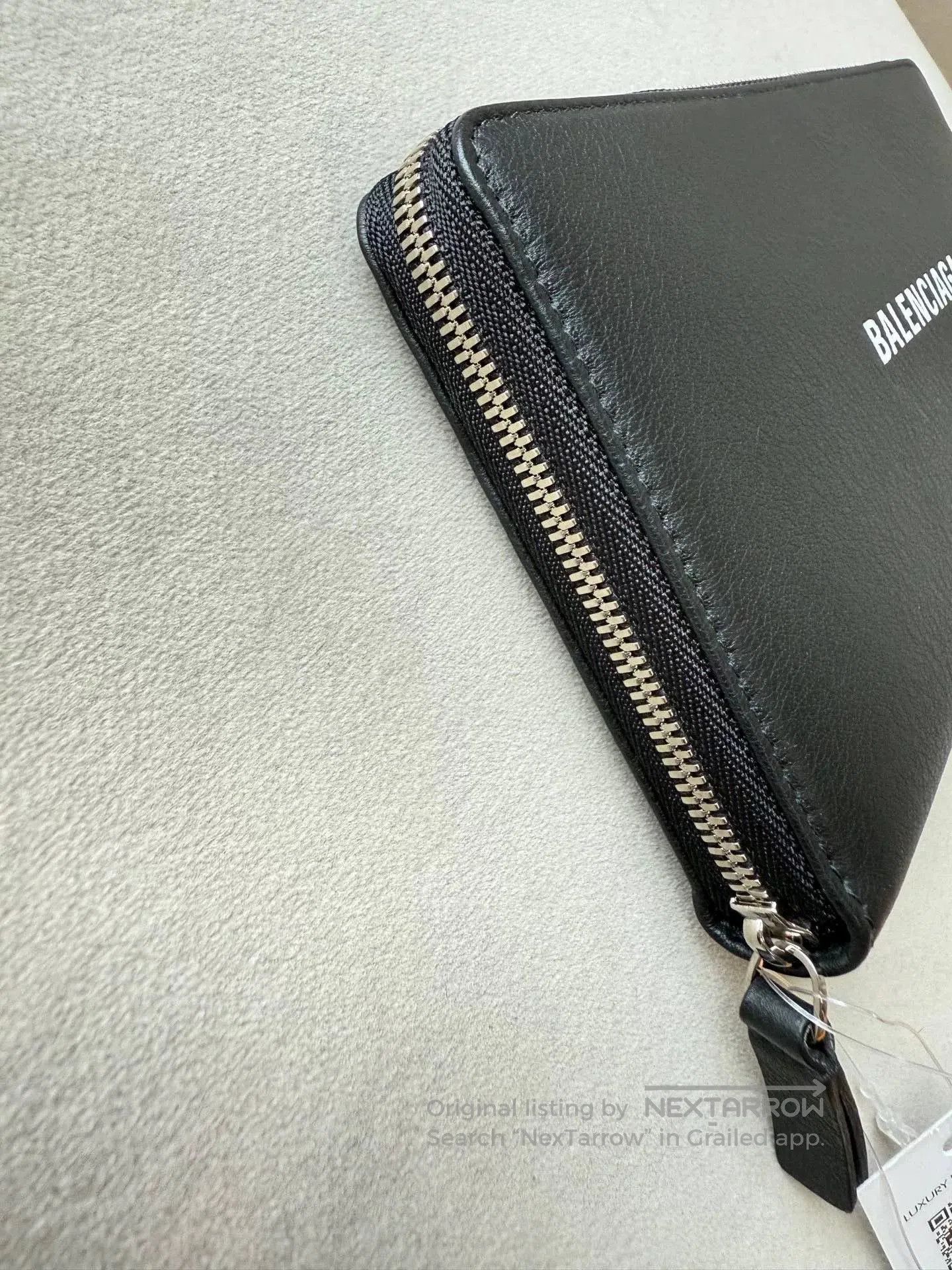 Balenciaga Balenciaga Black Long Zip Wallet. Size ONE SIZE - 5 Thumbnail