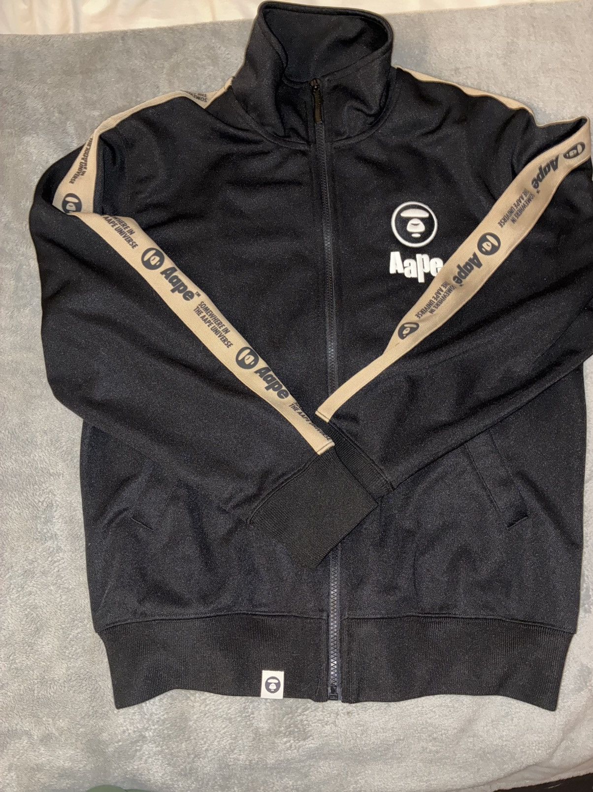 Aape Aape Black Zip up Size US S / EU 44-46 / 1 - 1 Thumbnail