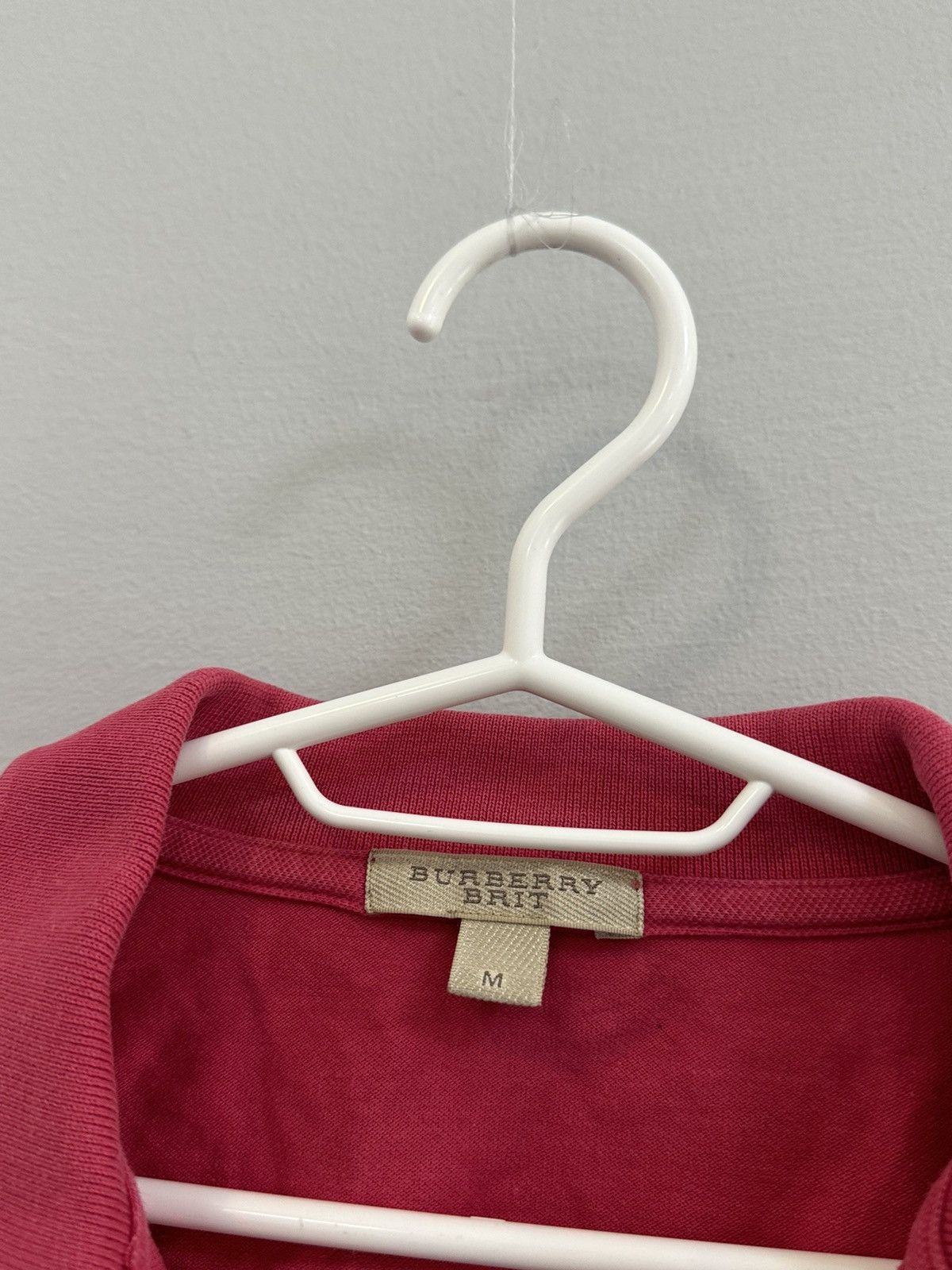Burberry × Vintage Burberry vintage polo shirt M cotton nova Size M / US 6-8 / IT 42-44 - 4 Thumbnail