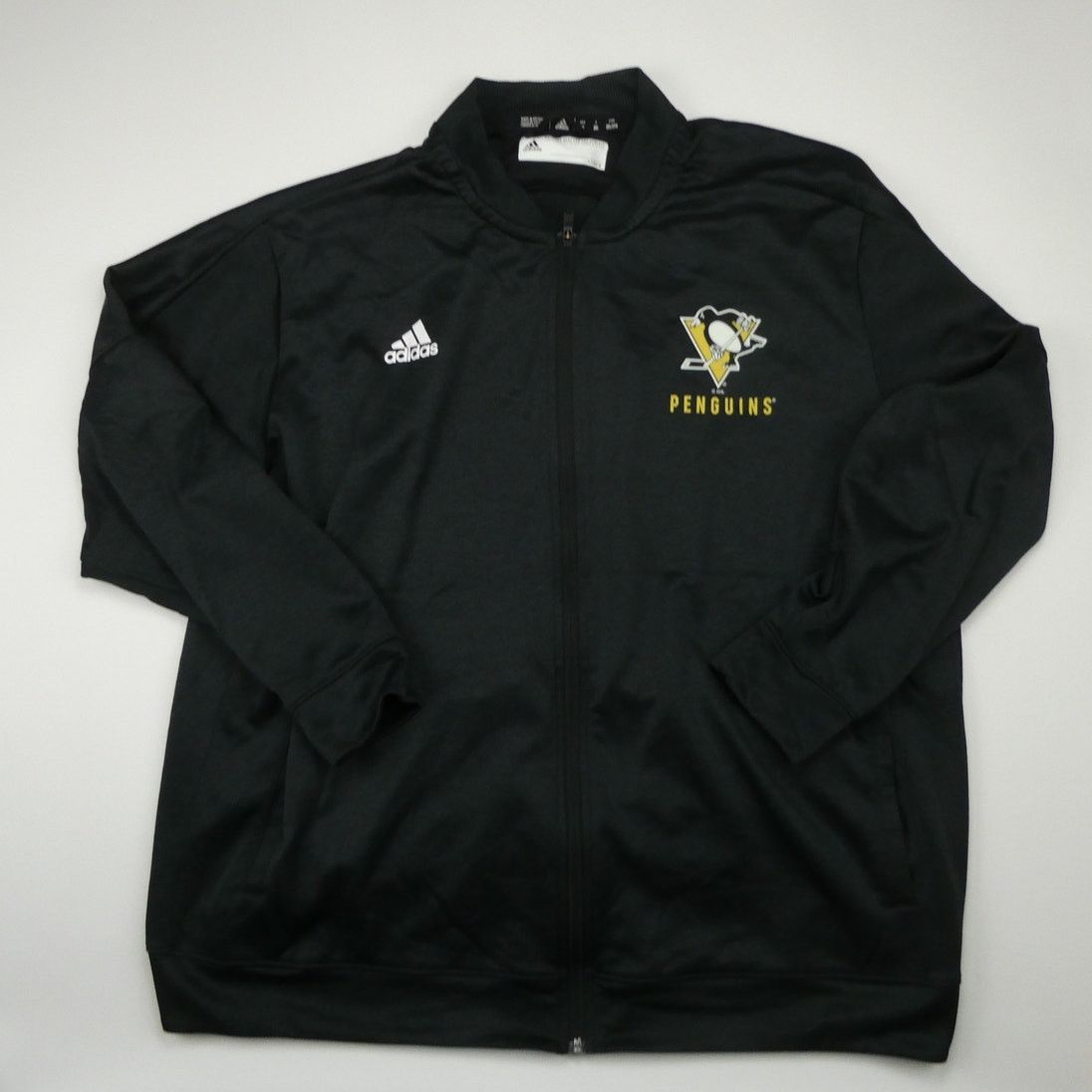 Adidas NEW Adidas Pittsburgh Penguins full-zip track jacket, 3XL Size US XXL / EU 58 / 5 - 1 Thumbnail