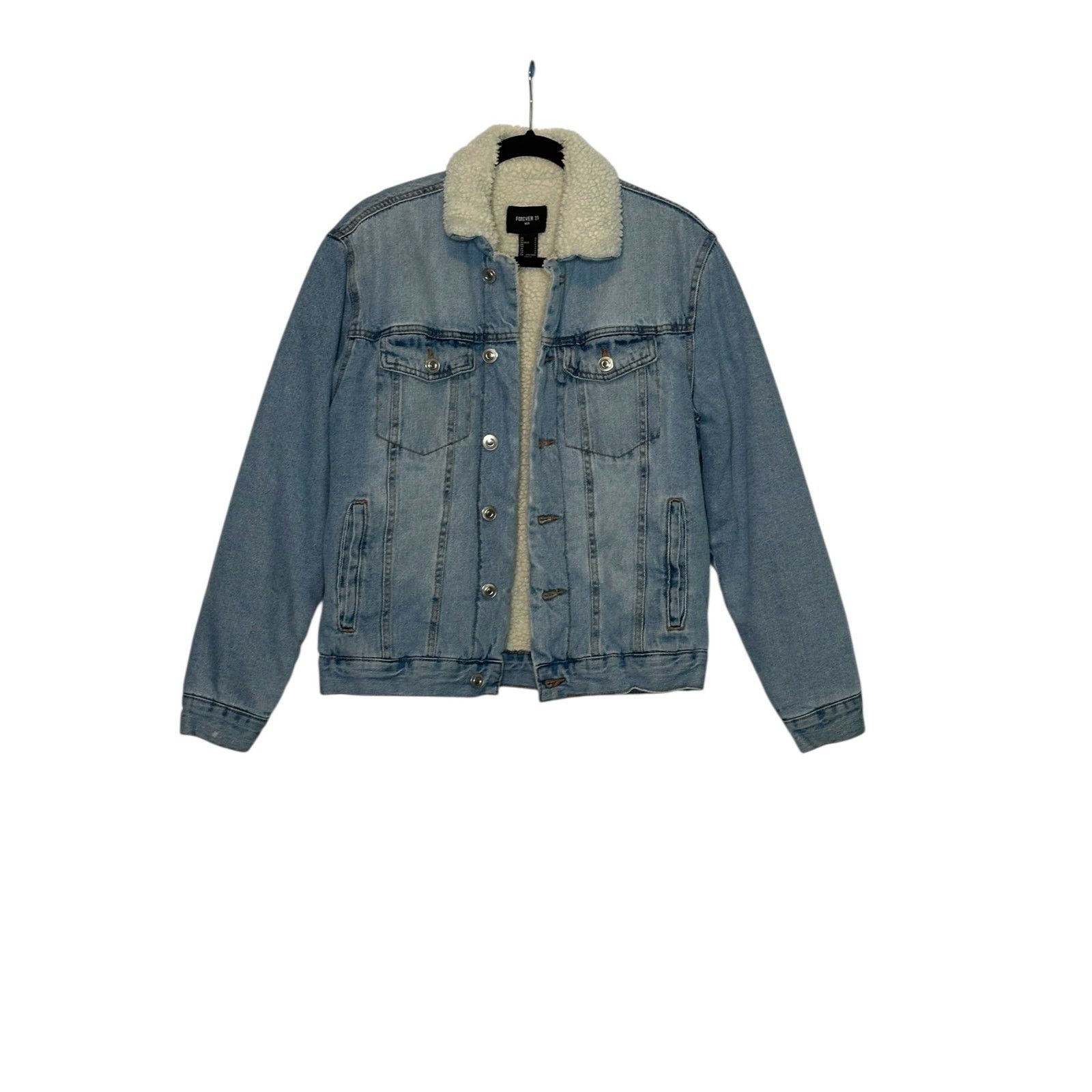 Forever 21 Forever 21 men Jean Sherpa buttoned jean jacket size S Size US S / EU 44-46 / 1 - 11 Thumbnail