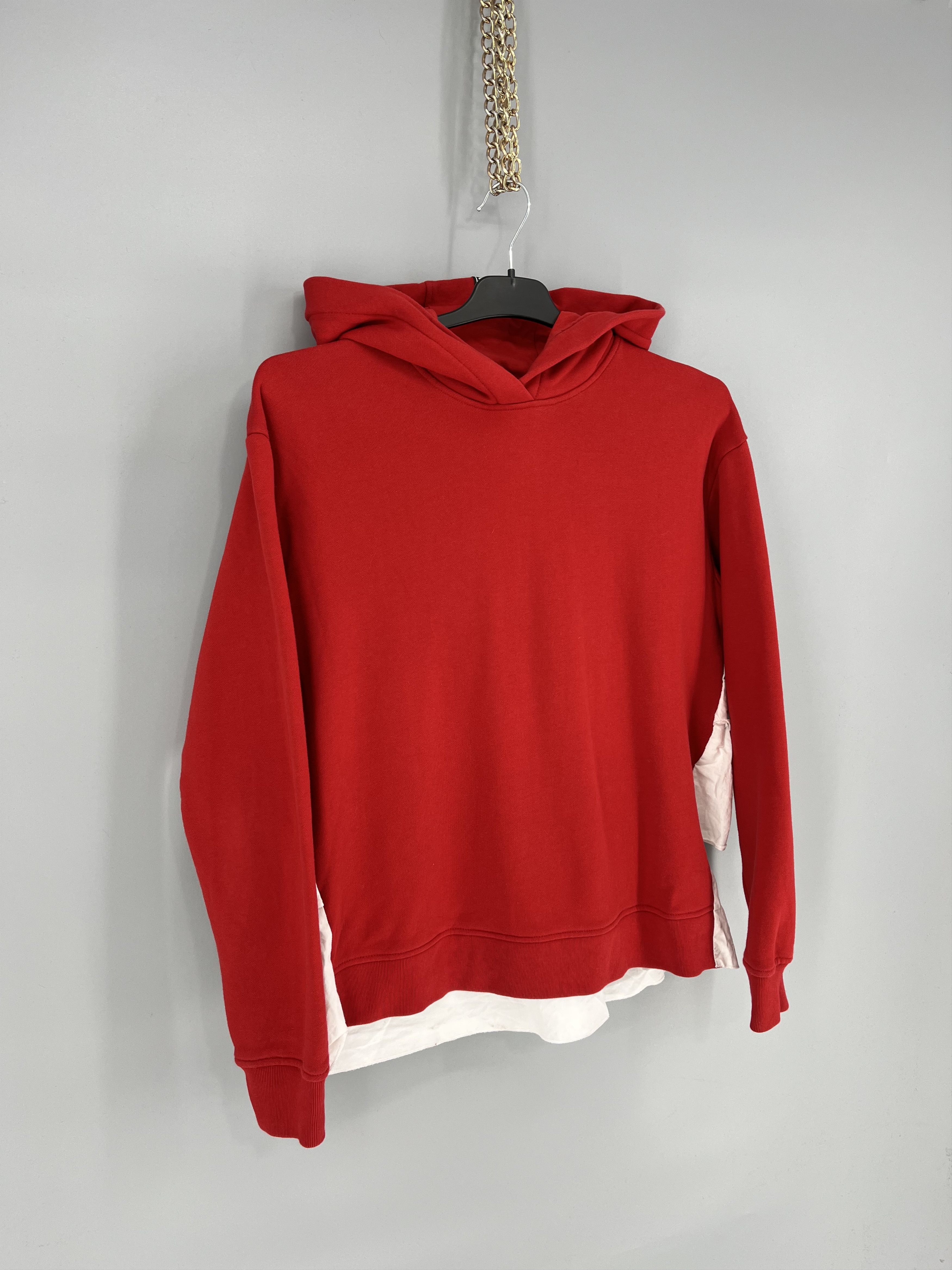 Karl Lagerfeld Woman’s Karl Lagerfeld Sweatshirt Ruffle Rad Hoodie W/Logo Size M / US 6-8 / IT 42-44 - 2 Thumbnail
