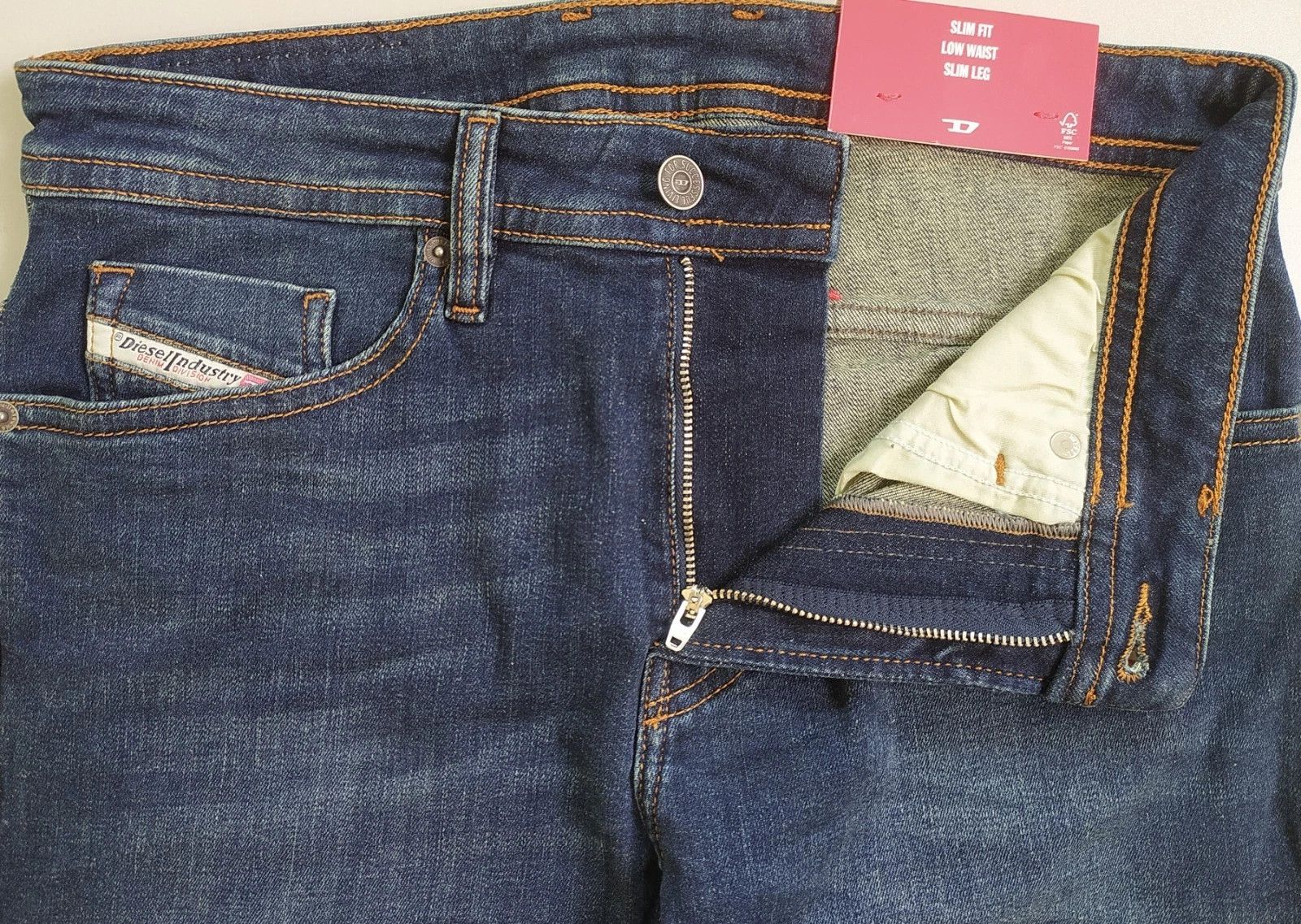 Diesel Diesel THOMMER-X-RM049 Men's Jean T 9966 Size US 28 / EU 44 - 4 Thumbnail