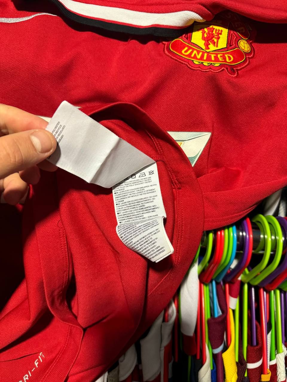 Vintage Vintage Manchester United 2014/15 Nike Soccer Jersey Size US S / EU 44-46 / 1 - 14 Thumbnail