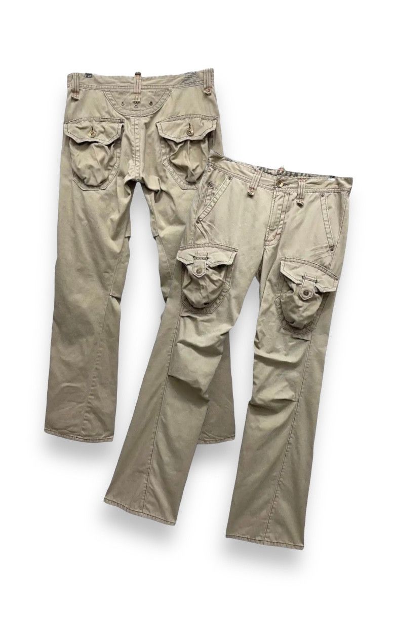 20471120 ⚡️BEST OFFER🔥! Flare Bush Cargo Pants Travis Scott Style Size US 31 - 1 Thumbnail