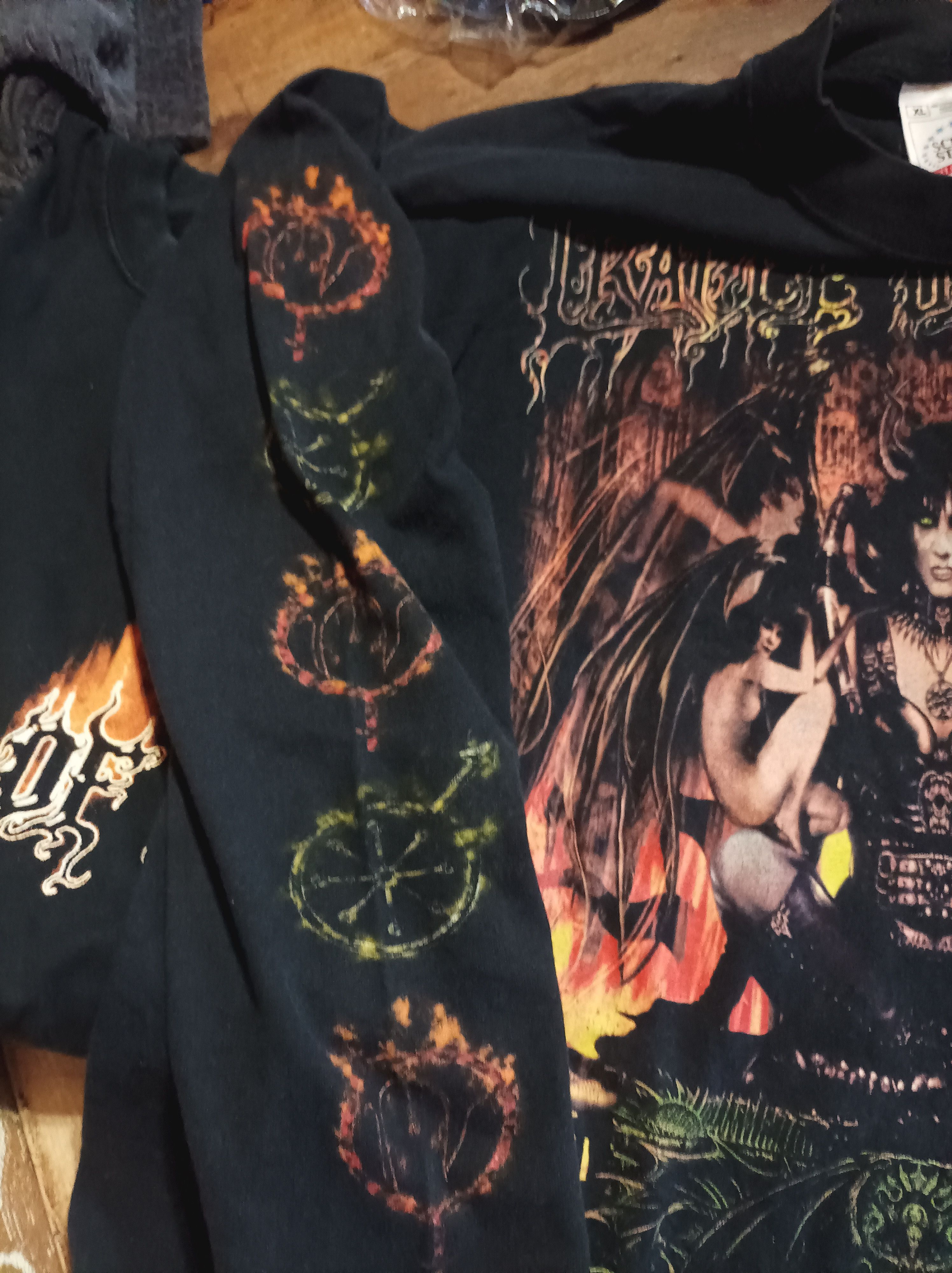 Vintage Cradle of Filth bitter suites succubi Size US XL / EU 56 / 4 - 5 Thumbnail