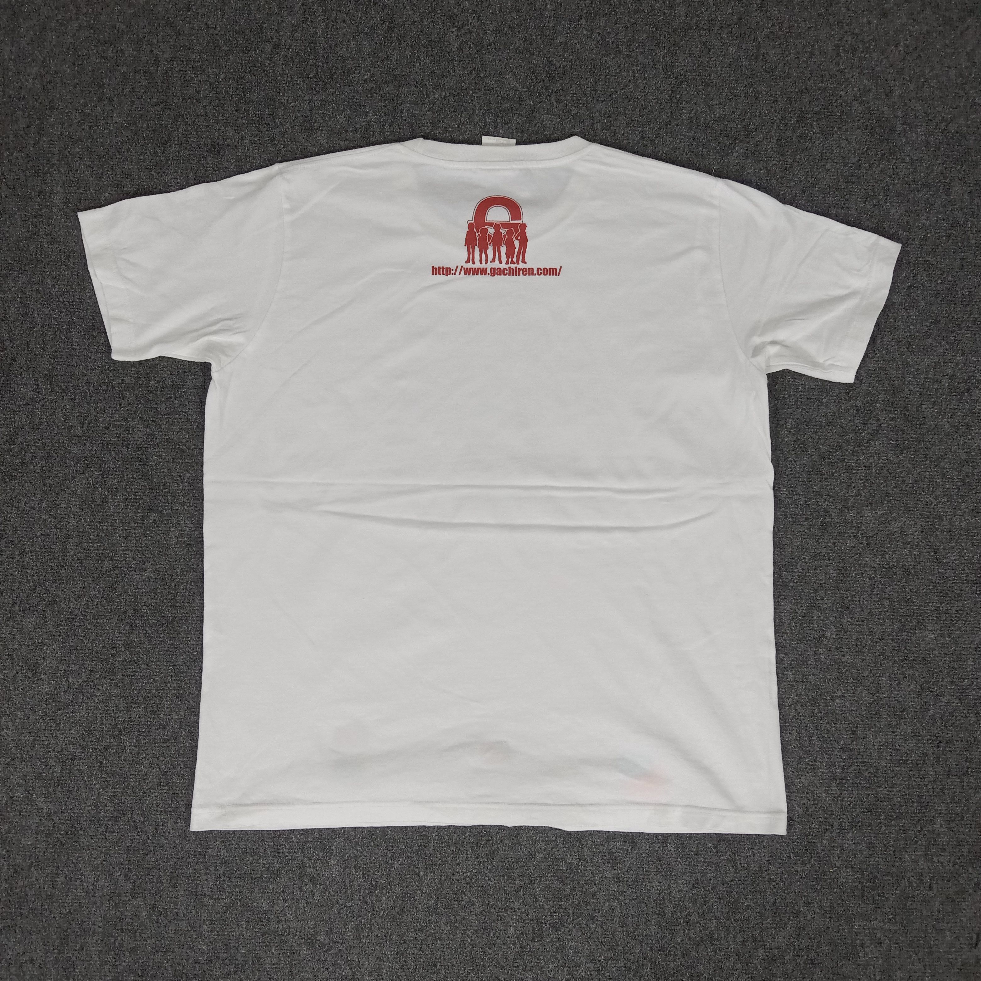 Cartoon Network × Japanese Brand × Vintage Power Ranger Gachiren Japanese Anime Tshirt Size US L / EU 52-54 / 3 - 5 Thumbnail