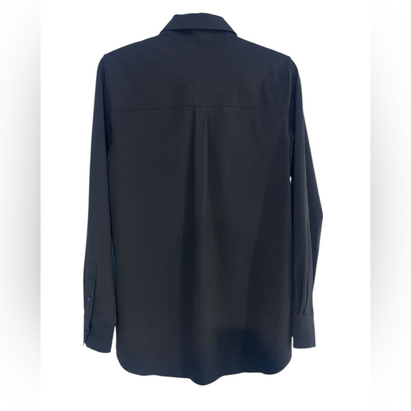Other LYSSE Connie Button Down Button Front Blouse Black Small Size S / US 4 / IT 40 - 3 Thumbnail