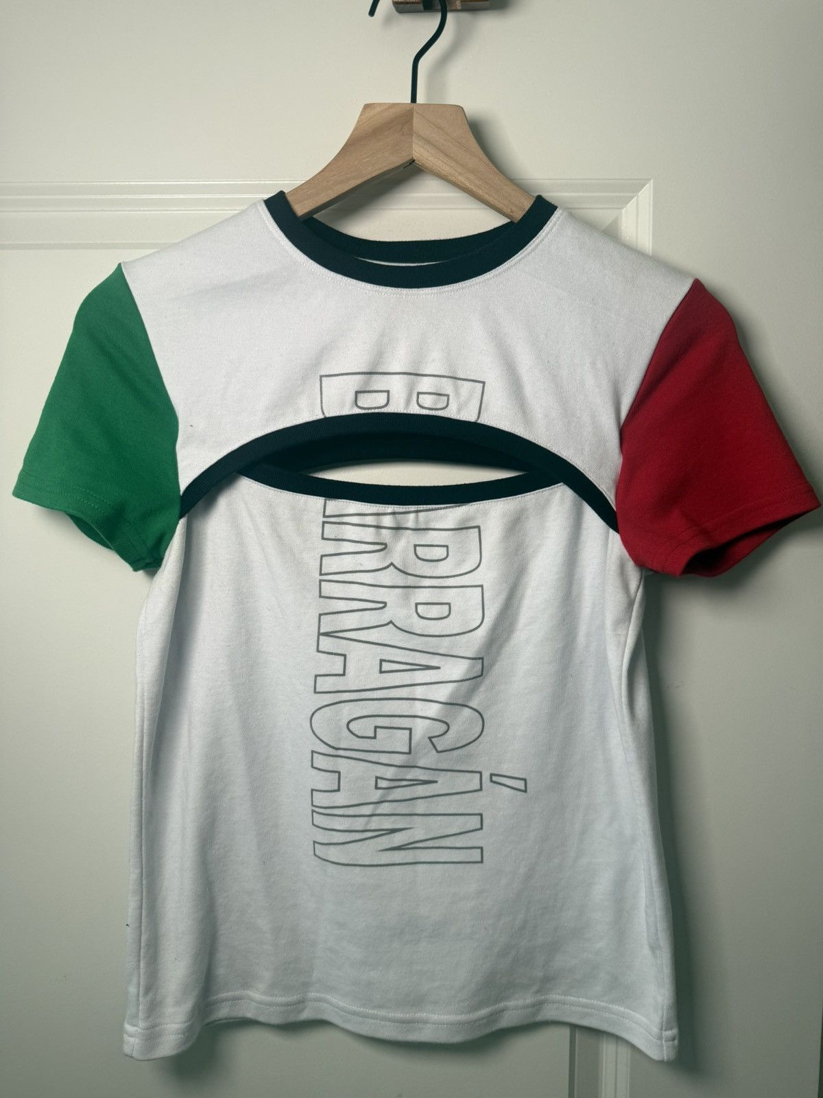 Barragan Barragán “Brazos” cutout T-shirt. Size US M / EU 48-50 / 2 - 1 Thumbnail