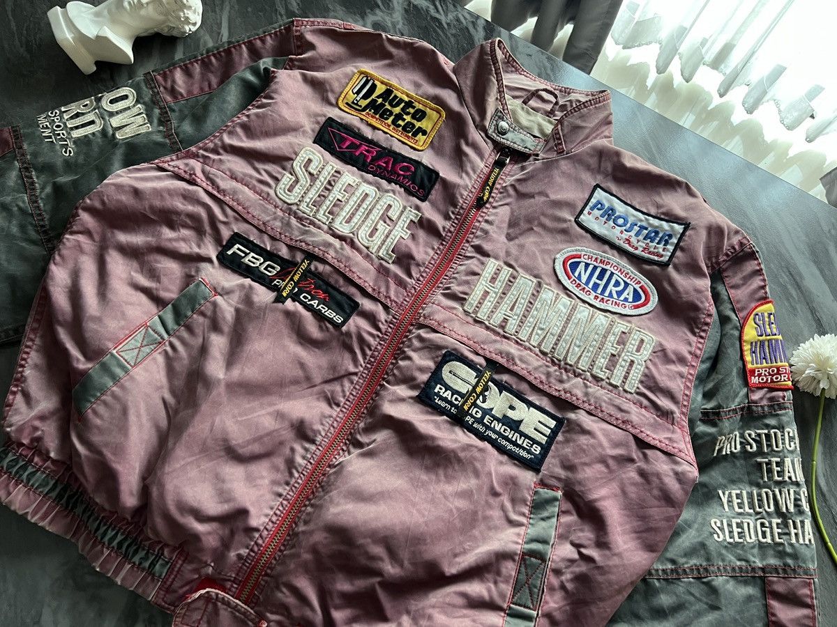 YELLOW CORN Yellow Corn : Hammer Prostar Pink Gray Bike Jacket Size US XL / EU 56 / 4 - 1 Thumbnail