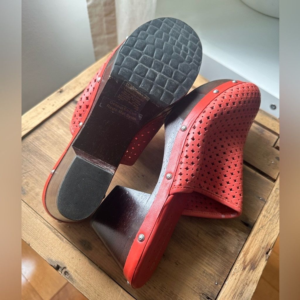 Rockport Rockport Adiprene Adidas Coral Leather Clogs Size US 8 / IT 38 - 7 Thumbnail