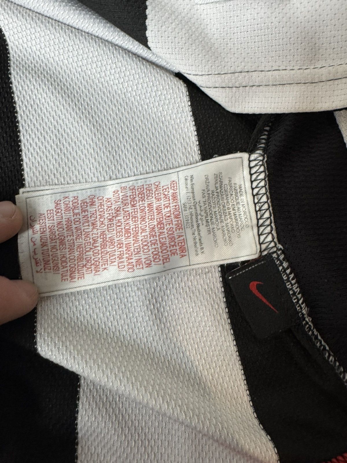 Nike soccer jersey juventus home 2007-08 Size US XL / EU 56 / 4 - 5 Thumbnail
