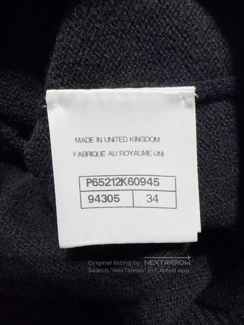Chanel Chanel 20B black cashmere sweater Size XXS / US 00 / IT 34 - 5 Thumbnail