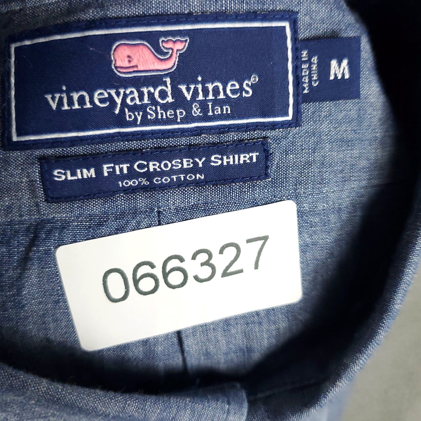 Vineyard Vines Vineyard Vines Shirt Mens Blue Button-Up Long Sleeve Size US M / EU 48-50 / 2 - 7 Thumbnail