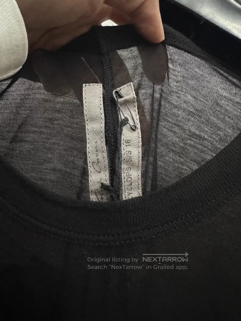 Rick Owens Rick Owens Thin Short Sleeve Long T-Shirt Size US S / EU 44-46 / 1 - 2 Thumbnail