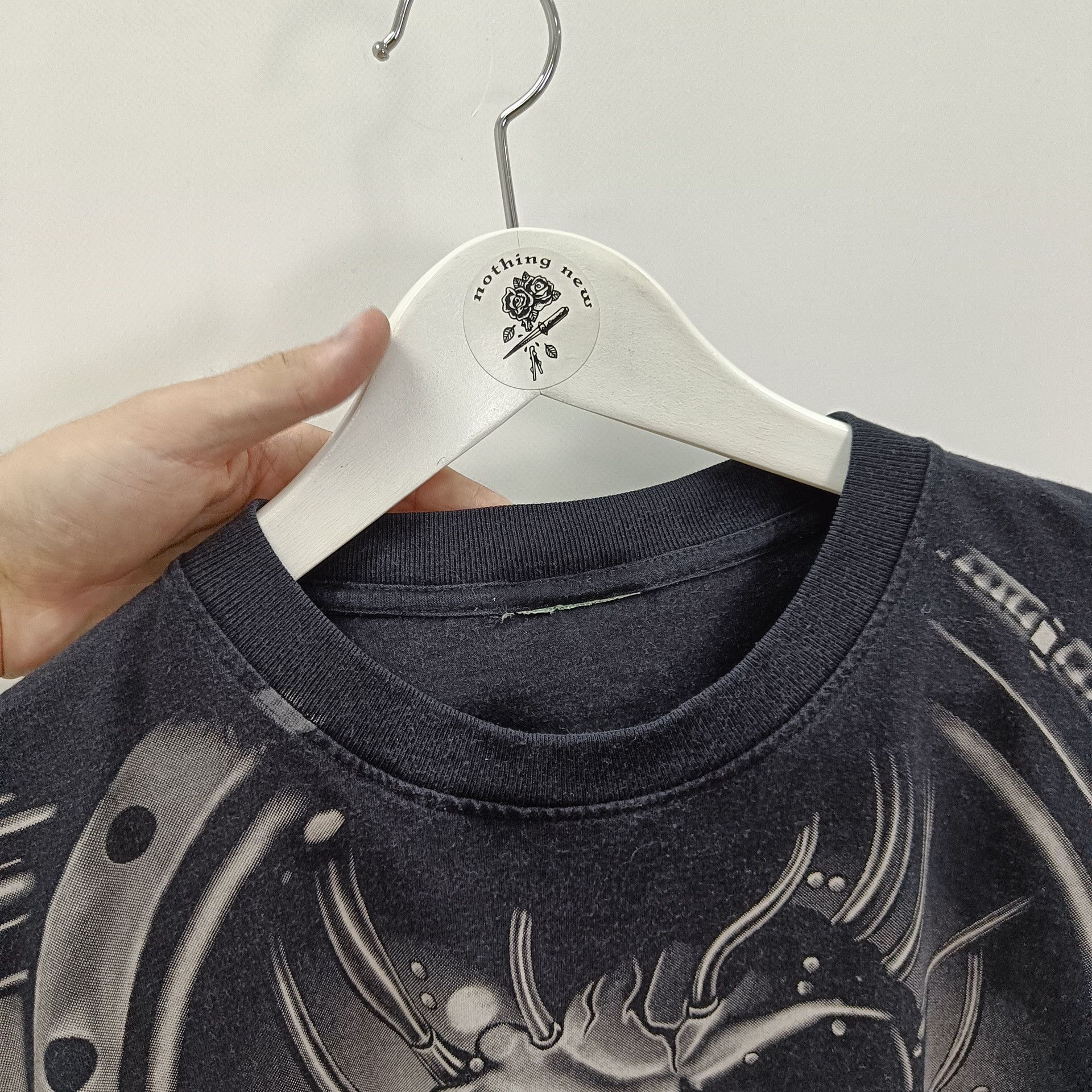 Liquid Blue 90s Mecha Skull All Over Print Tshirt Size US L / EU 52-54 / 3 - 5 Thumbnail