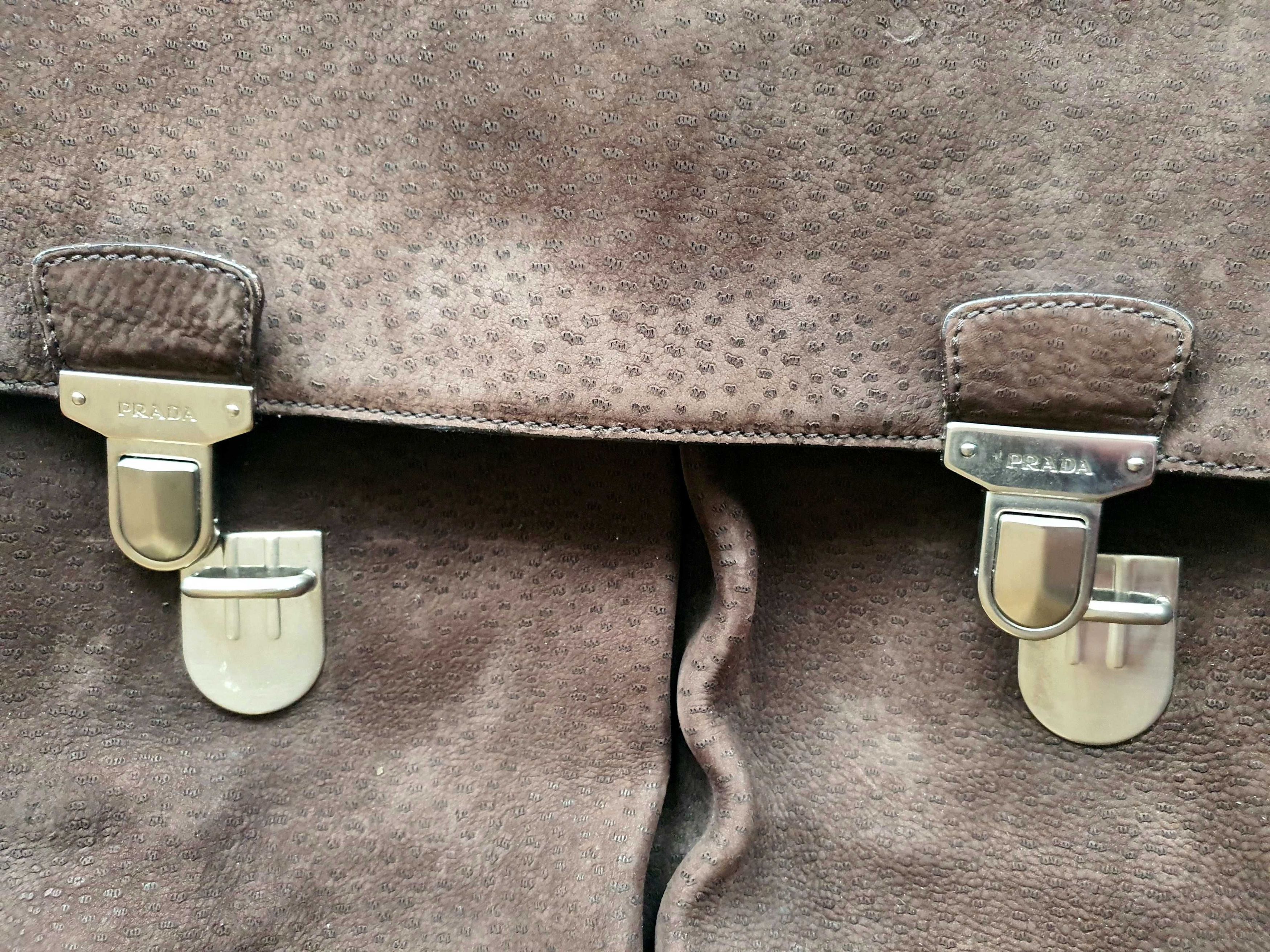 Prada Prada Leather Calfskin Bag Size ONE SIZE - 4 Thumbnail